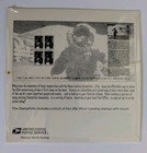 New 25th Anniversary Moon Landing 1994 Usps Stamp Folio W  4 29   Stamps   Mount