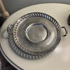 Silverplated Simpson Hall Miller   Co Usa Tray Underplate W Handles