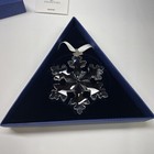 2016 Swarovski Annual Large Star Snowflake Christmas Ornament 5180210 New