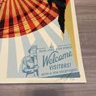Shepard Fairey Obey Target Exceptions Signed Numbered Fine Art Print Poster 2017