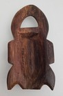 Vintage Or Antique African Tribal Wood Wall Mask 4  X 8 5 