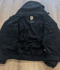 Carhartt Men s Full Swing Hooded Zip Lined Thinsulate Bomber Jacket Black S