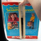 Fisher Price Little People Play Family Sesame Street 938 With Figurines   Box