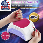 Sun2c Uv Nail Lamp 48w Gel Polish Dryer Pedicure Light Manicure Lamp Nail Art Ge