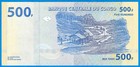S4 - Dr Congo 500 Francs 2002 Unc  Banknote P  96 Diamond Minning Sn  Pf0112484a