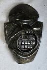 Vintage Inuit Eskimo Soapstone Carving Hand Carved 10  X 7  Art Sculpture
