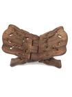 Wooden Quran Book Stand Carved Folding Holder For Reading