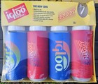 1989  4  Igloo Squiggy 32oz Insulated Sport Water Bottles Squiggies 1980s Party