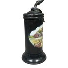 Vintage Eagle Pump Oil Can Oiler Flexible Spout Hand Painted Barn Folk Art Decor