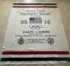 Team Usa Polo Ralph Lauren Throw Blanket Winter Olympics 2014 Sochi Russia