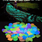 1000pcs Glowing Stone Rocks Glow In The Dark  Luminous Decorative Pebbles Stones