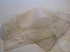  3116    premium Vintage Wide French Tambour Silk Wedding Hanky Asian Bamboo Grass
