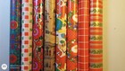 Vintage Lot Of 8 Christmas Wrapping Paper 8 Ft  Rolls X 24in  See And Believe 