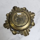 Vintage Heavy Brass Cigar Ashtray Mid Century Modern 