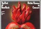Richie Havens     Rare Vintage Original Munich 1972 Concert Poster   kieser  