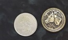 Horse Head Western Style Concho   Conchos 1  Five Count Bronze