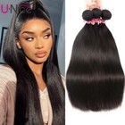 Unice Brazilian Straight Hair Weaves 1 3 Bundles Virgin Human Hair Extensions Us
