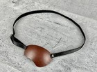 Brown Leather Eye Patch  Eye Patch  Man Eye Patch  Woman Eye For Right Eye