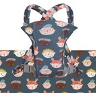 Infant Carrier Sling 4-in-1 To 30 Lbs Baby Breathable Adjustable Backpack Wrap