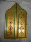 Religious Florentine Triptych Mary And Baby Jesus Angels Musicians Gilt