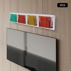 3 Shelf Album Display Games Racks Dvd Cd Storage Media Tower Video Racks Unit
