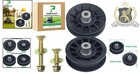 Complete V Groove   Flat Idler Pulley Set For Husqvarna Lawn Tractors - Easy Fit