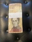1000 Pcs X Venezuela 100 Bolivares Circulated Brick Banknotes