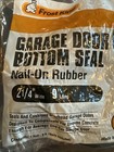 Frost King Bottom Garage Door Seal 9 Ft Rubber Weatherseal With Nails 8818270 G9