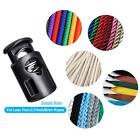 Plastic Cord Locks Single Hole Spring Toggle Stopper Cord Stops  10pcs  Black 
