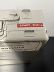 Vintage Election Ballot Box Sacramento County Voted Ballots Steel Case Polling