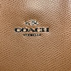 Coach F36875 City Zip Tote In Crossgrain Leather Camel black Interior