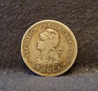 1927 Portuguese Angola  colony  50 Centavos  Decent Details  Km-69  an13 
