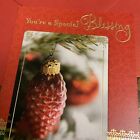 Merry Christmas Your A Special Blessing 5 x7  Religious Hallmark Greeting Card