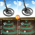 Lcd Display Underground Metal Detector Gold Digger Hunter Deep Sensitive Coil