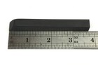 New Plastic Piano Sharp  3 3 4  Long  Tapered Height  Satin dull Black  Keytop