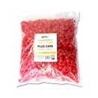 Test Tube Cap  12mm Or 16mm  3 Colors - Red  Blue  Clear