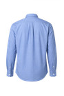 Vintage Men s Blue Cotton Long-sleeve Shirt  Size Medium