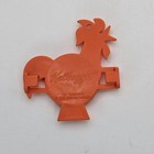 Vintage 1989 Kellogg s Cornflakes Bike Spoke Reflector Orange Cereal Premium