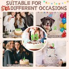 54-year-old Track Number Birthday Candles  Green And Silver  3d Cake Decoration