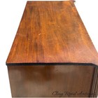 Antique Regency Victorian Dresser  Chest Flame Mahogany 1850 Reeded 6 Drawers