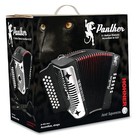 Hohner Ha3100 Black Panther Diatonic Accordion - Gcf
