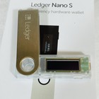 Ledger Nano S Cryptocurrency Hardware Wallet - Transparent W  Box  Accesories