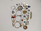 Big Vintage Lot Of Jewelry