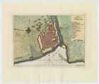 Antique Map  piano Della Citt   Di S  Domingo   dominican Republic g  Pazzi  1763
