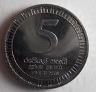 2017 Sri Lanka 5 Rupees - Excellent Coin - Free Ship - Bin  705