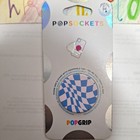 Popsockets Popgrip Cell Phone Grip   Stand Swapable Top Blueberry Checker 807015