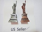 1x-vintage 7 10 Inch Metal Figure Figurine Statue Of Liberty Usa Base Us Seller