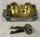 Bullseye Usa B440 Safe Deposit Box Bank Vault Lock With Two Renter Keys New