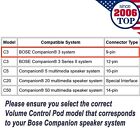 Oem Bose Companion 3 Speaker Volume Control C3 9 Pin Interface Pod Series I Ii
