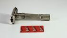 1961 Gillette Fatboy G2 Adjustable Vintage De Safety Razor G-2 195 Fatboy